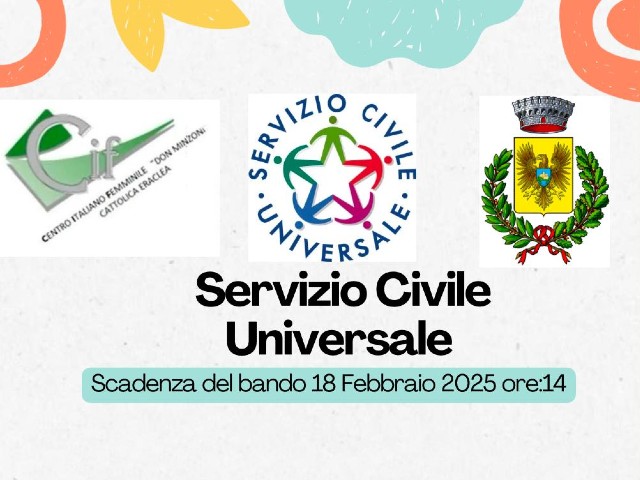 Servizio Civile Universale 2024